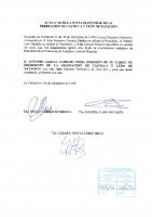 ACTA Nº 10 DE LA JUNTA ELECTORAL FEDERATIVA DE LA FEDERACION DE CASTILLA Y LEON DE NATACION