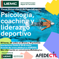 CARTEL CURSO PSICOLOGÍA, COACHING, LIDERZGO AFEDECYL