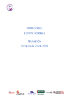 PROTOCOLO COMPETICIONES NATACIÓN V20220325