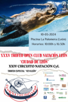 Cartel Trofeo CN León Ciudad León 2024