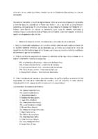 ACTA Nº 1 DE LA JUNTA ELECTORAL FEDERATIVA DE LA FEDERACION DE CASTILLA Y LEON DE NATACION