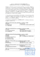 ACTA Nº 3 DE LA JUNTA ELECTORAL FEDERATIVA DE LA FEDERACION DE CASTILLA Y LEON DE NATACION