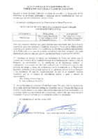 ACTA Nº 4 DE LA JUNTA ELECTORAL FEDERATIVA DE LA FEDERACION DE CASTILLA Y LEON DE NATACION