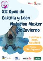 Cartel XII Open de CyL Master de Invierno