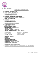 Resultados 7ªJ. LIGA AUTONÓMICA BENJAMIN Salamanca