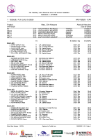 Series Campeonato Castilla y León Absoluto-Junior Verano Valladolid
